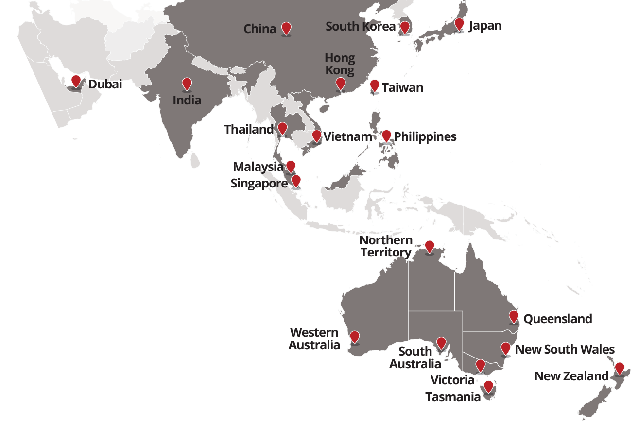 About Us - Asia Pacific