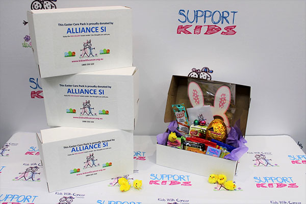 Alliance SI pass it on: some Easter joy for Kids with Cancer