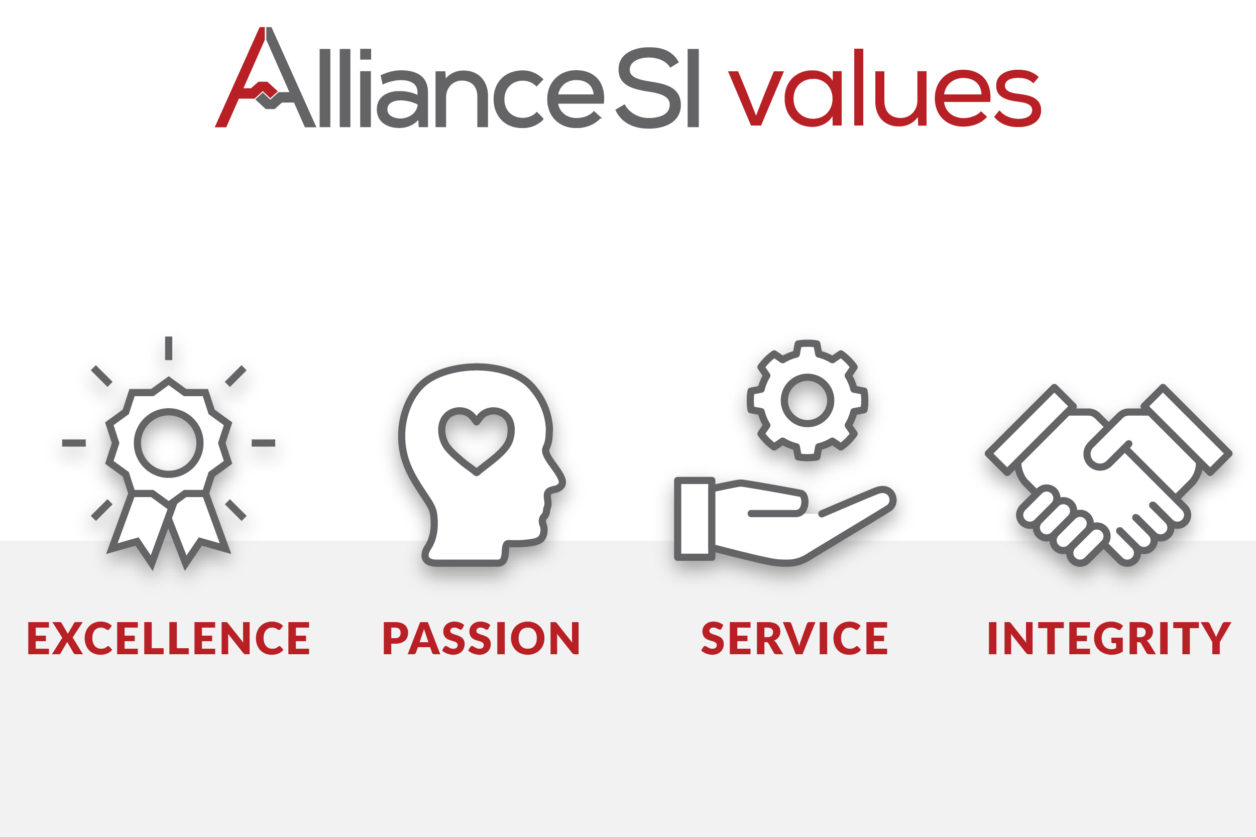 Alliance SI - Core values